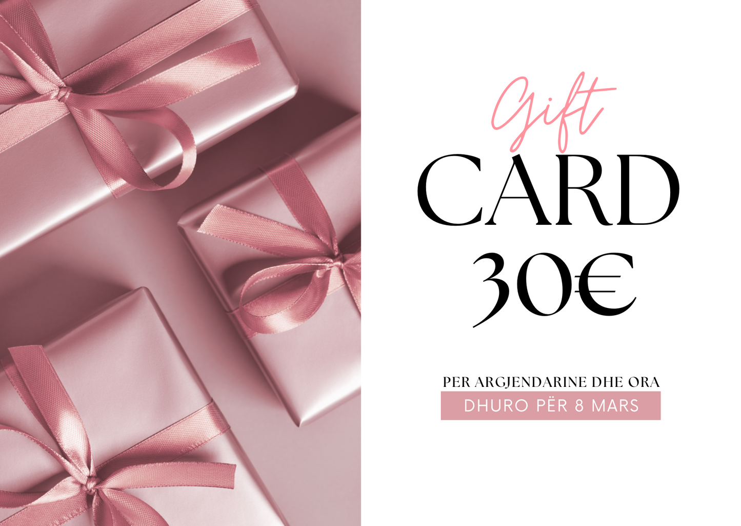 Gift Card : 30€